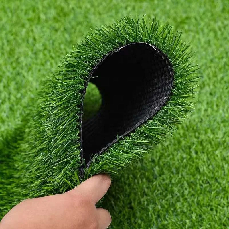Plastic Natural Green Artificial Grass for Garden Decoration