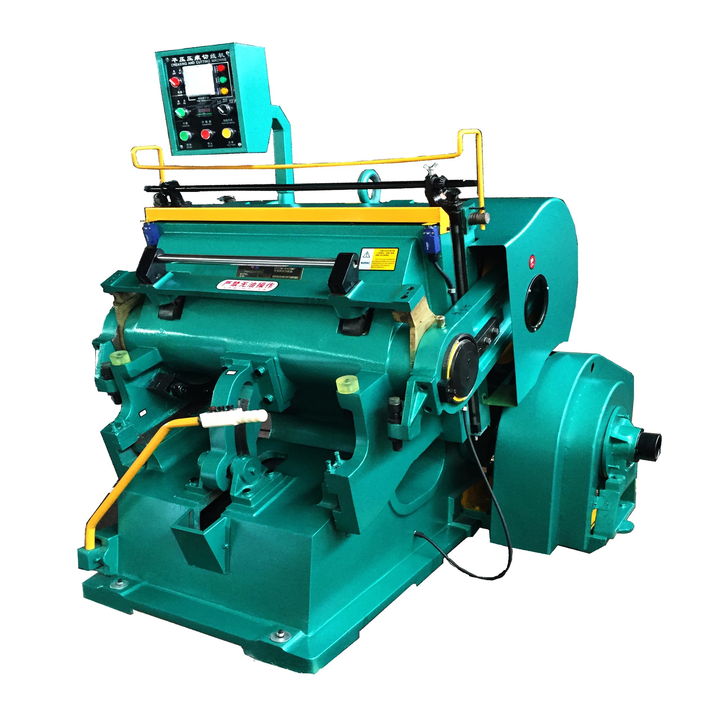 Small Manual Press Punching Corrugated Cardboard Die Cutting Creasing Machine