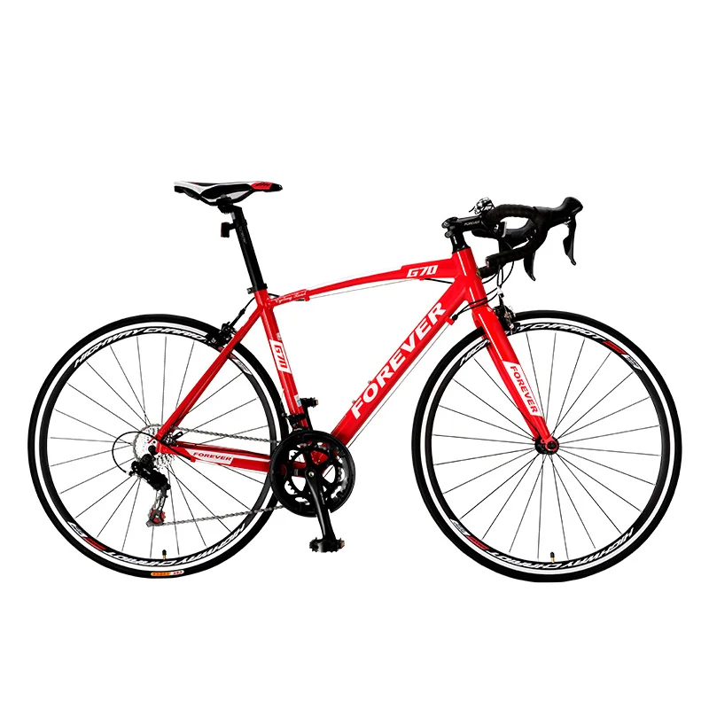 FOREVER 16-speed Y215002   Bicycle Ride On Car Cycling Bicicleta 700C Adult Aluminum Alloy C Brake Road Bike