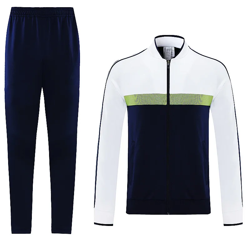 New tuta da calcio 2021 22 winter football training tracksuit soccer jacket long pants chandal