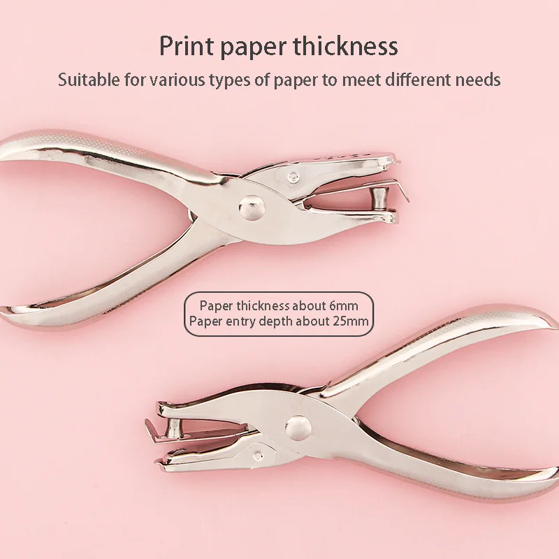 Circle 6mm Card Cut Cardmaking Handcraft Tools Scrapbooking Mental Hole Punch