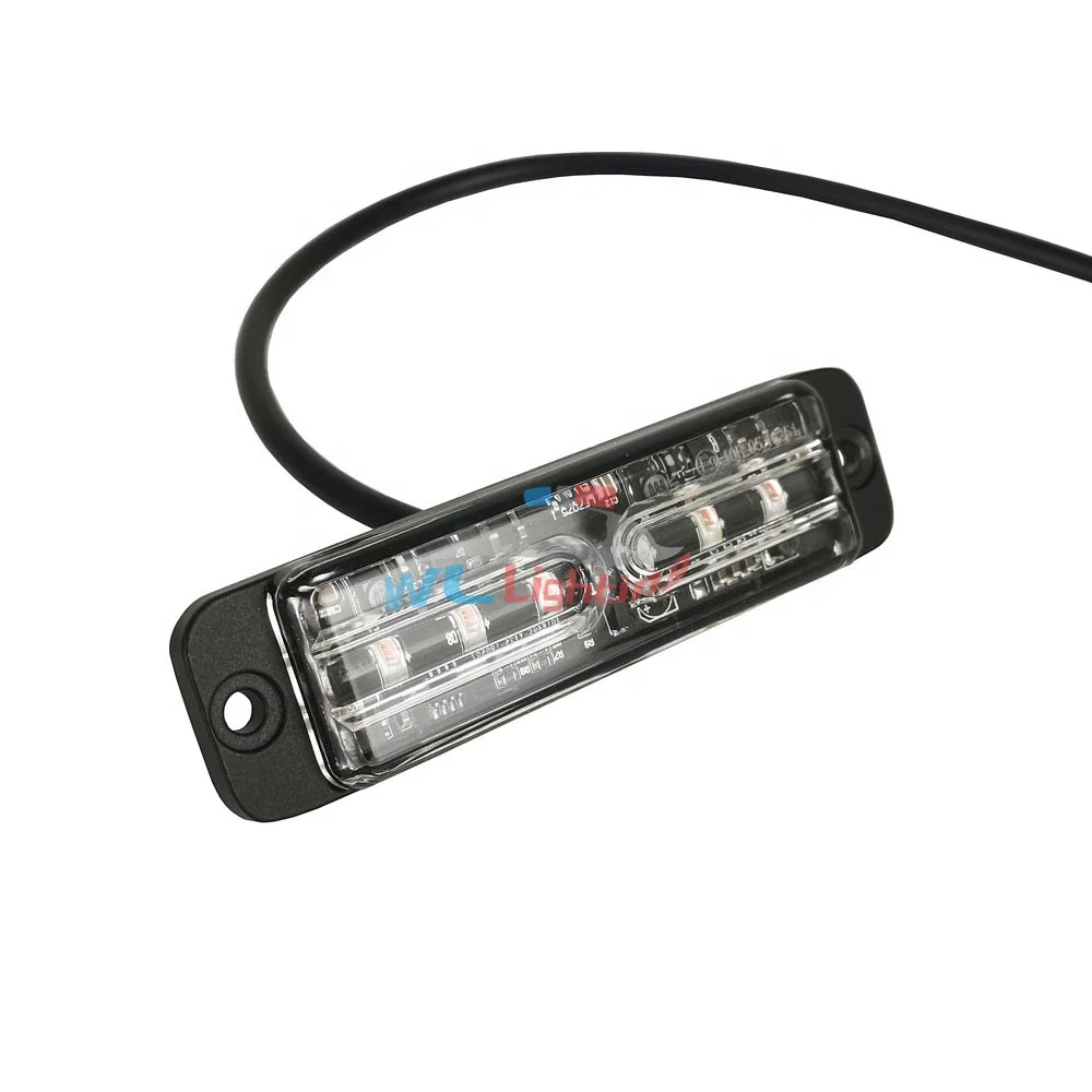 26 Flash Patterns Grill LED Lighthead 18W Emergency Warning Light