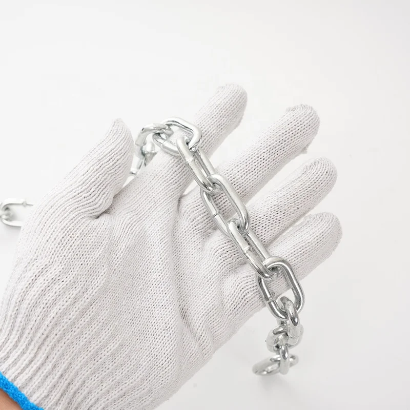 China Manufacturer Electric Galvanized Din766 Steel Short Link Welded Chain