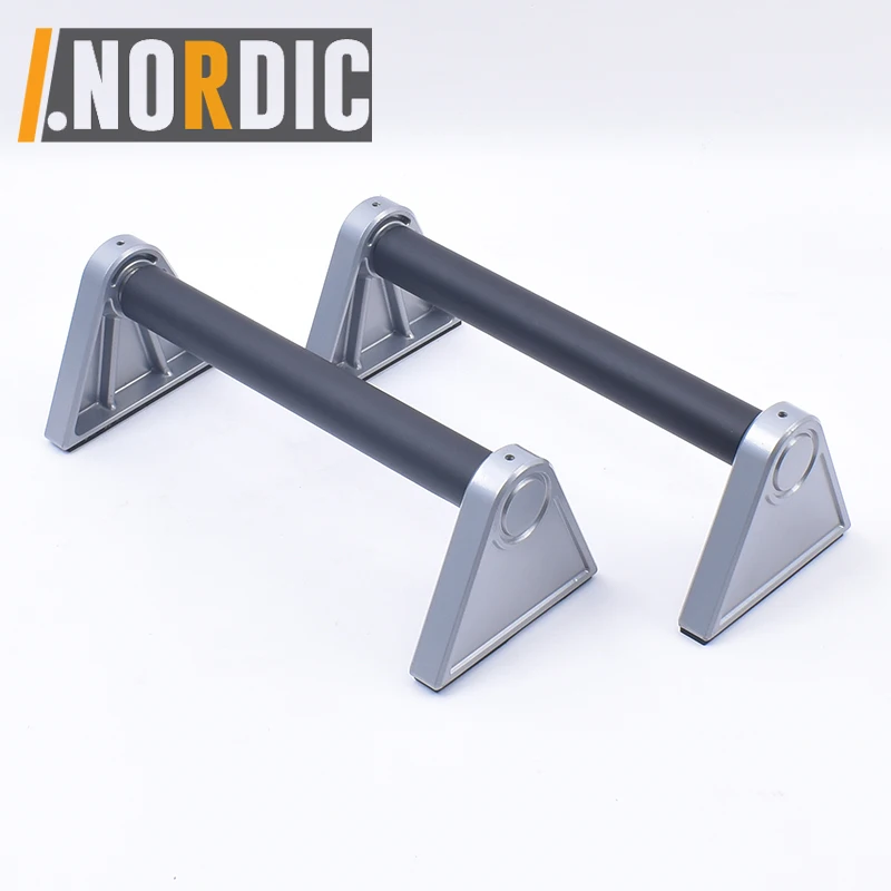 Aluminum PULL UP DIP Steel Push Up Bars with ergonomic Handle and Steel Brick Base Anti-Slip Push-Up Handles