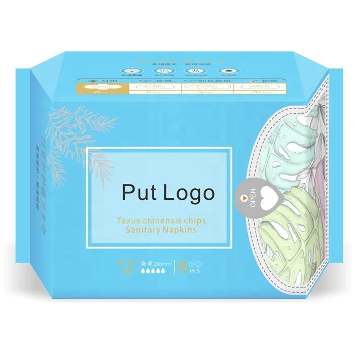 Корейские бамбуковые гигиенические прокладки, женские гигиенические прокладки, прокладки для женщин, частная торговая марка