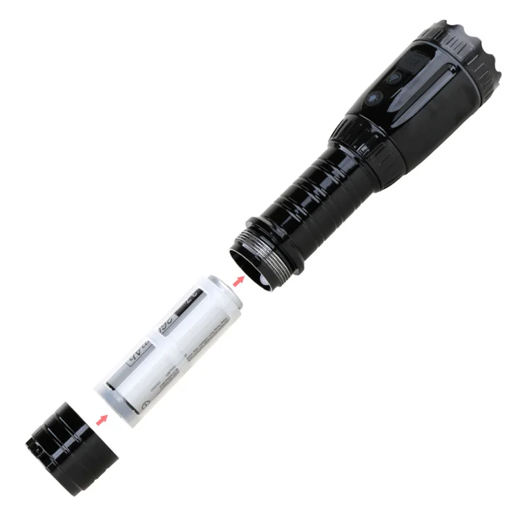 Drop Shipping New Arrival Portable  WIFI Smart Flashlight Audio Recorder For Hidden Recording
