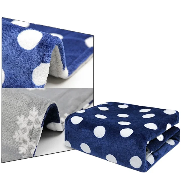 Hot selling 9-speed switch control 220v double-sided flannel washable thermostat electric blanket