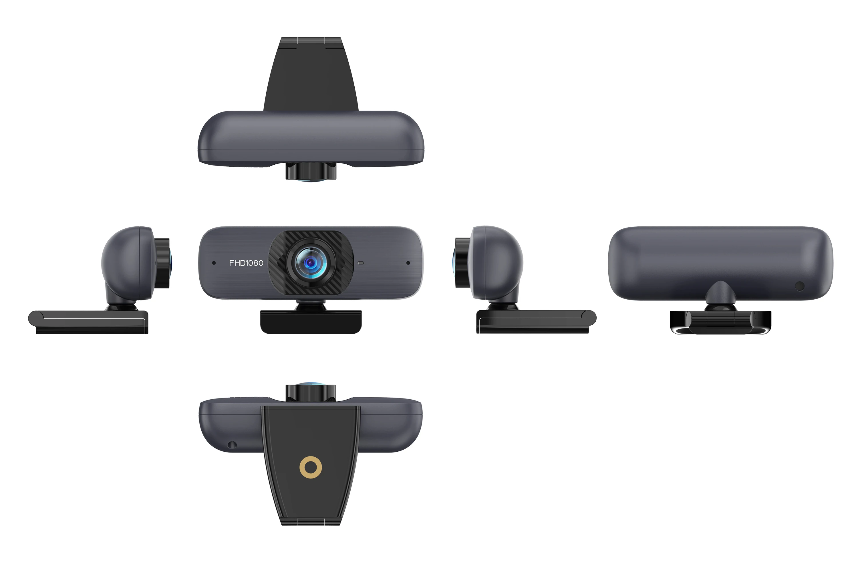  HD 1080P 720P USB веб-камера светодиодная с микрофоном для компьютера ПК ноутбука видеозвонков встреч трансляций в прямом