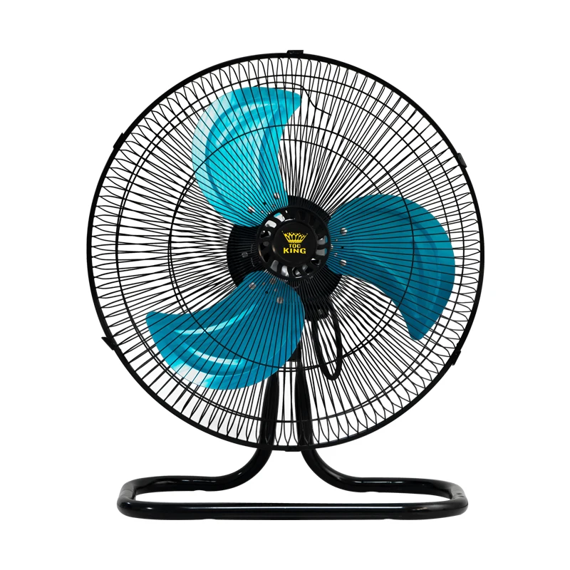 Ventilador High Quality Pedestal Fan Low Noise 220V 60W AC Copper Wire Motor 5 Blade Stand Fan