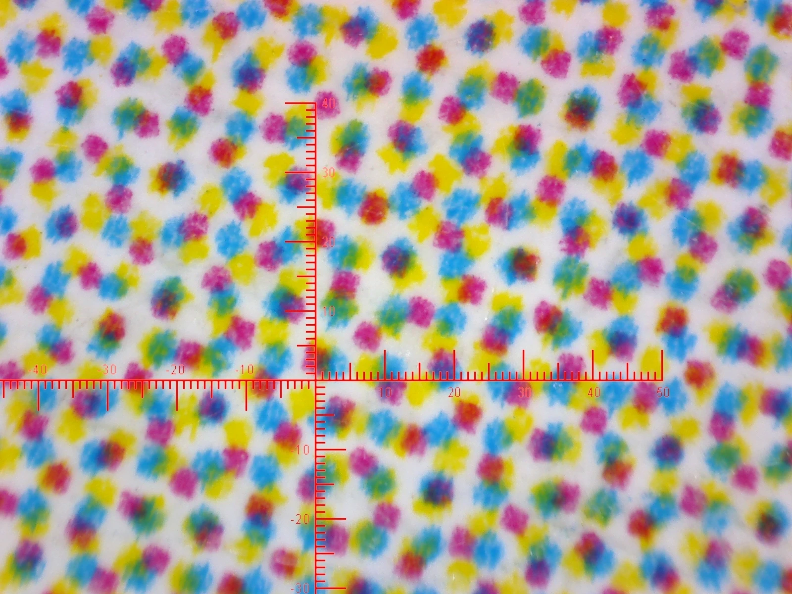 High resolution table standing digital measurement microscope for plate making and presswork quality inspection