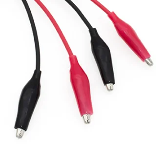  Bxon 1 пара туфли-лодочки красного черного цветов; 22AWG 35 мм защищенный зажим «крокодил» кабель тестовые провода зажимы типа крокодил с проводом 100