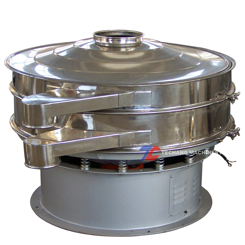 Industrial Stainless Steel Rotary Vibrating Screen Milk Powder Sieve Machine Food Sifter Separator