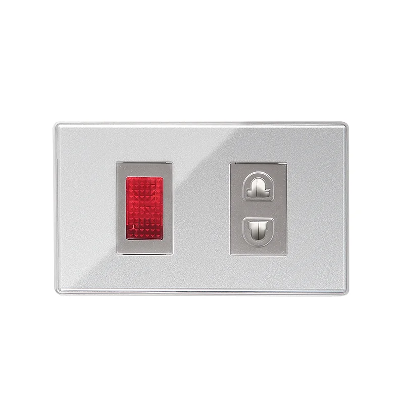 Foshan Colorful wooden penal Wall Switch