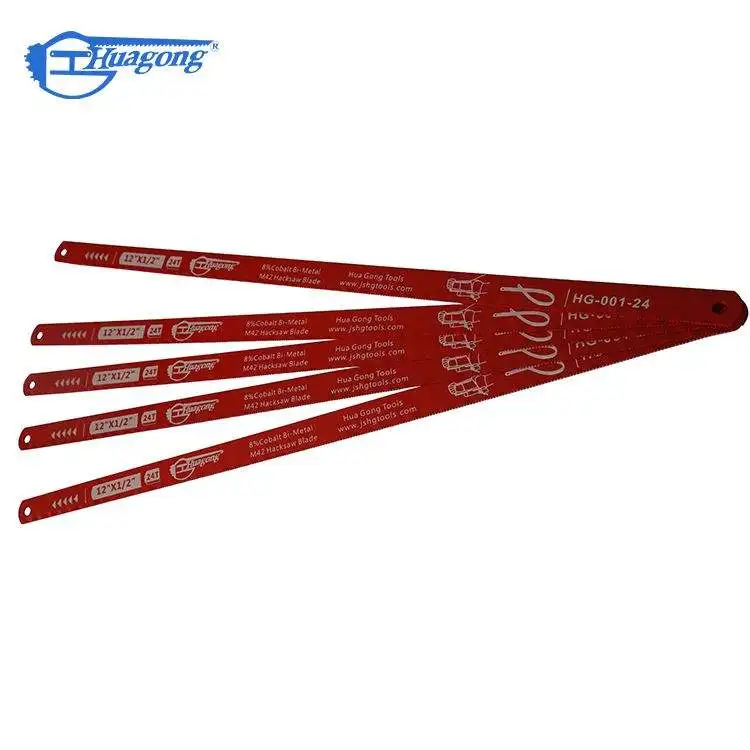 Metal Cutting 300Mm Bimetal Hacksaw Blade Hand Hacksaw Saw Blades