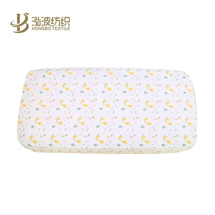 
Customized Newborn Muslin Cotton Baby Crib Fitted Sheet Baby Bassinet Sheet 