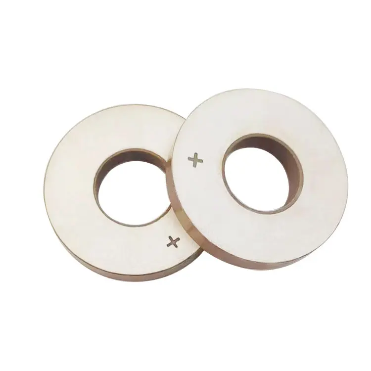 50*17*6.5 15khz Pzt-4 Pzt 5h Pzt-8 Disc Piezo Ultrasonic Transducer Sensors Piezoelectric Ceramic Components Piezo Crysta