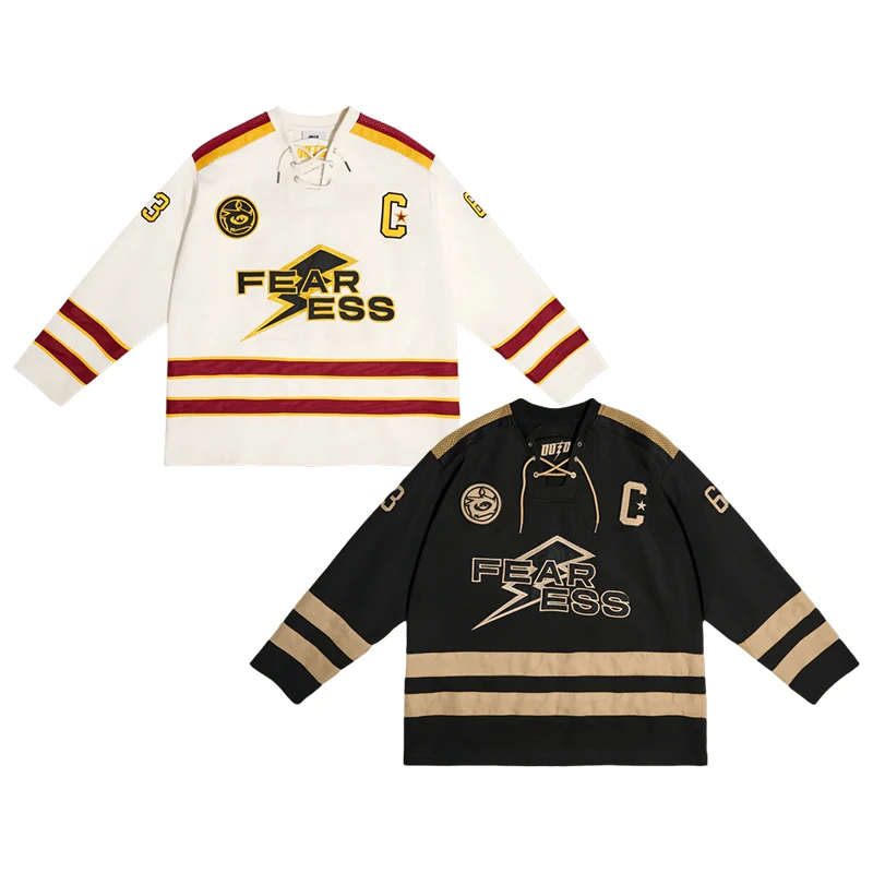 TF Custom High Quality Design Logo Ice Hockey Jersey Sports Game Uniform