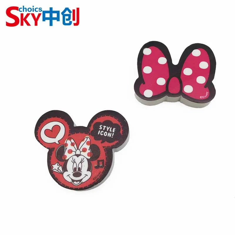 Cartoon Shape Children Set High Quality Wholesale Cute Rubber TPR Pencil Eraser and Sharpener