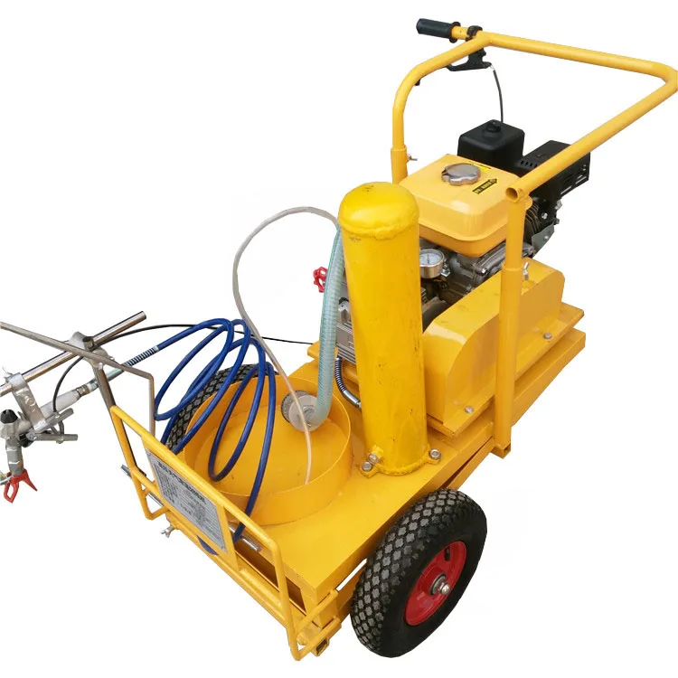 cold paint road marking machine road lines paint airless road marking machine for sale