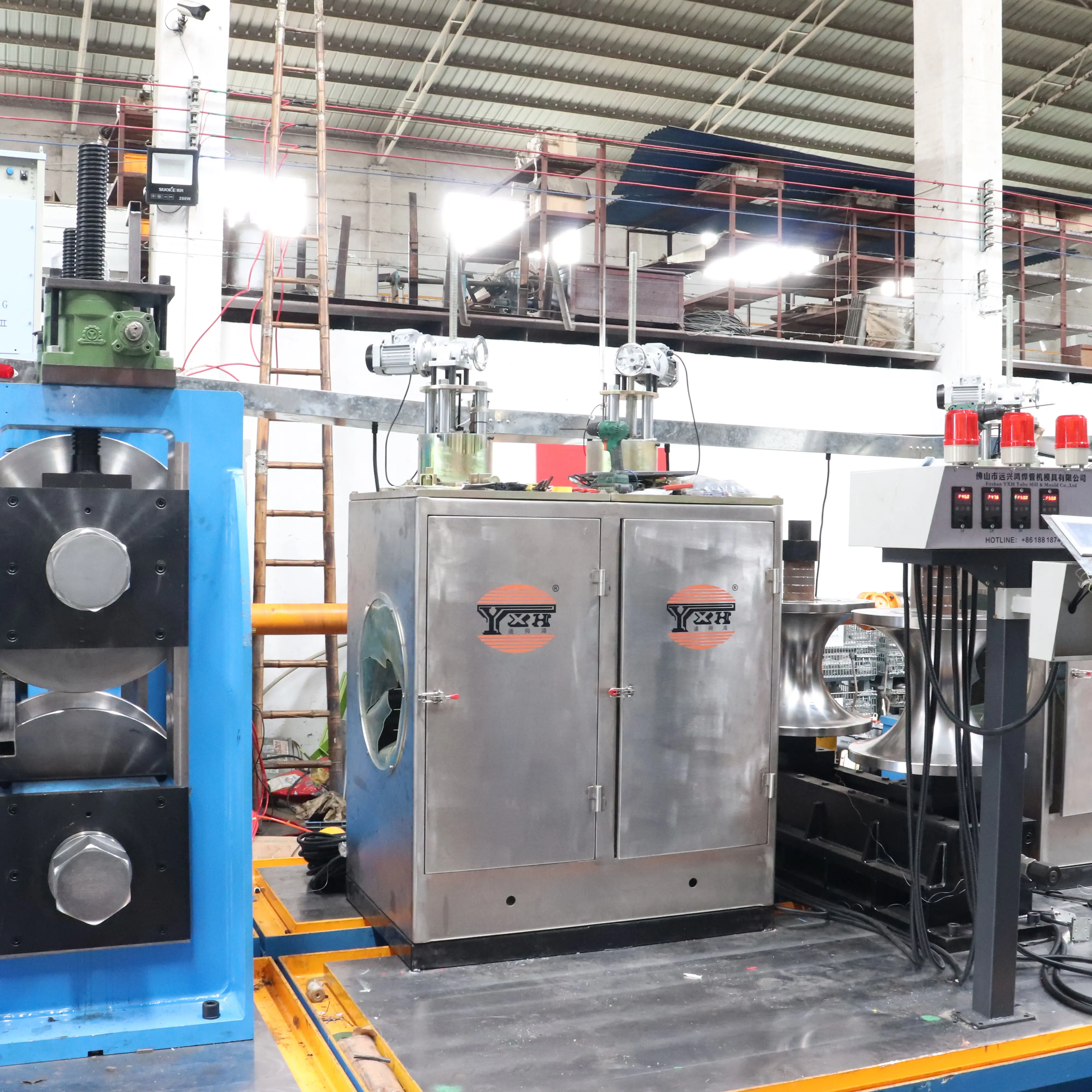 406mm x 13mm High Precision Stainless Steel Large Pipe Making Machine