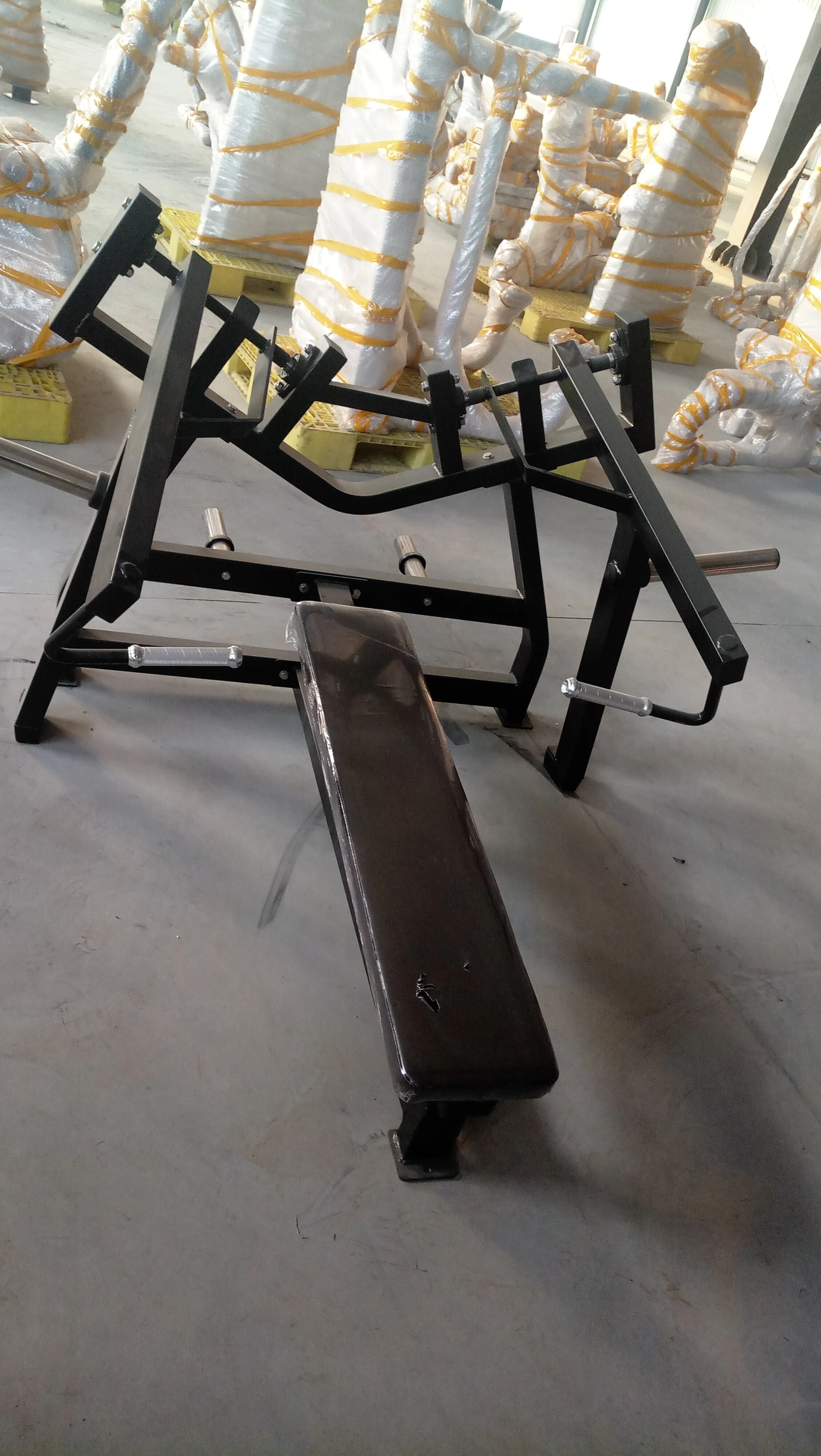 Shandong Lanbo fitness equipment ISO laydown Chest Press Body Training Commercial gym club machine