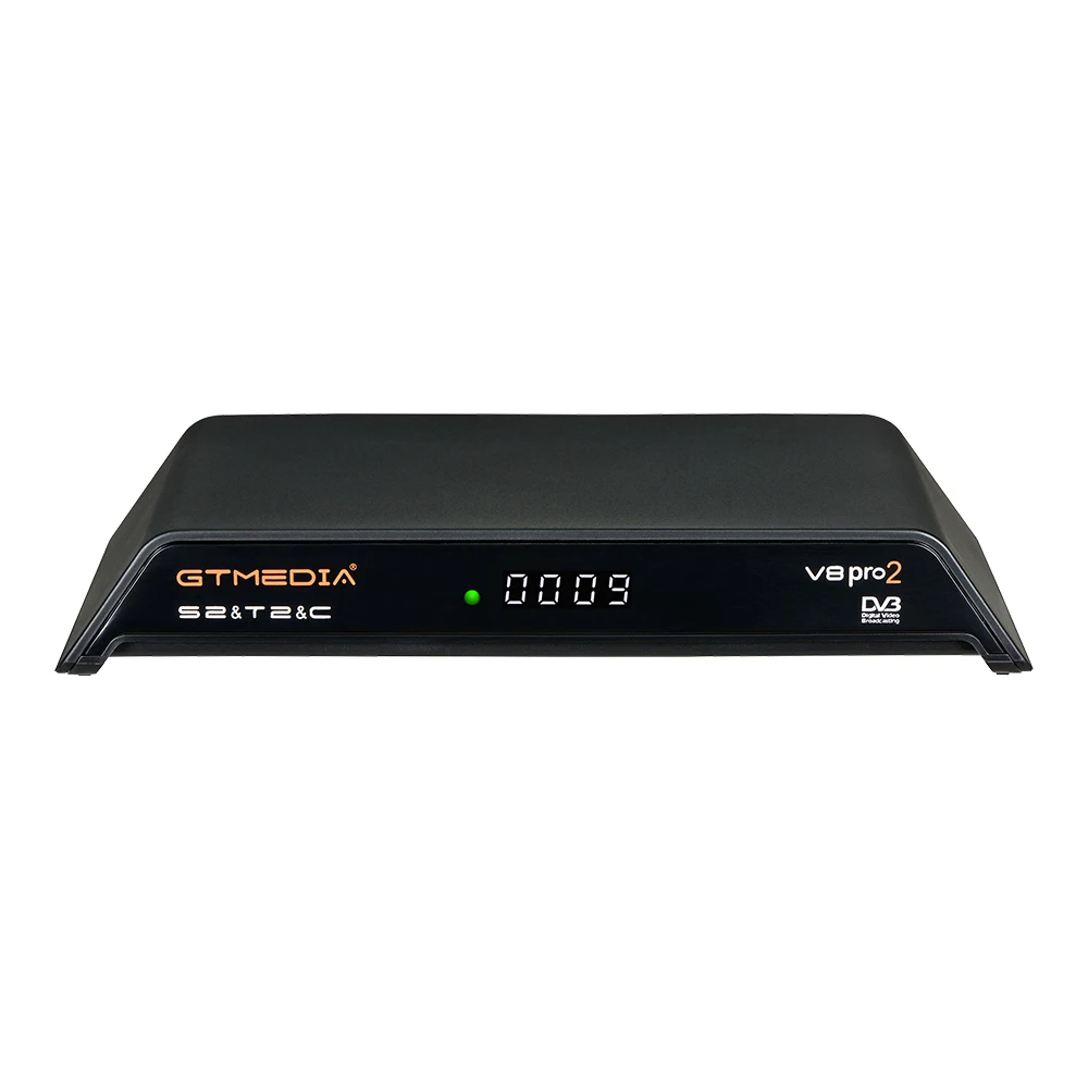 DVB-S/S2/S2X+T/T2/Cable/ATSC-C/ISDBT GTMEDIA V8 Pro2 Support DLNA, SAT To IP and Full PowerVu, DRE &Biss key