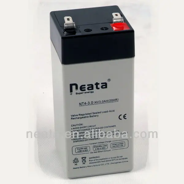 OEM 4 В 2ah 3ah герметичная свинцово-кислотная батарея deka agm батареи