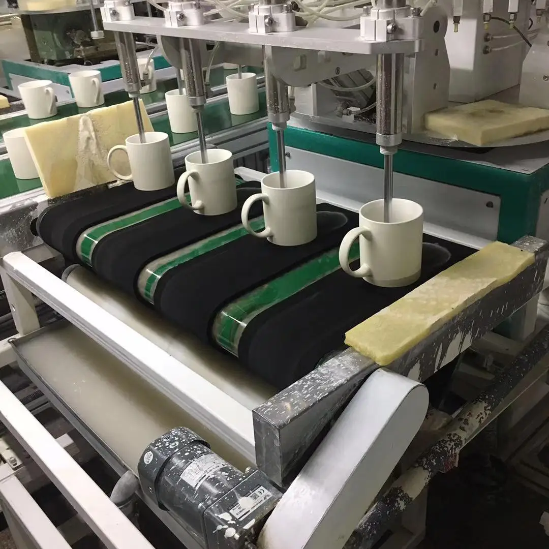 Pottery Production Automatic Line moulding machine Make Colors Machine Glaze Machine