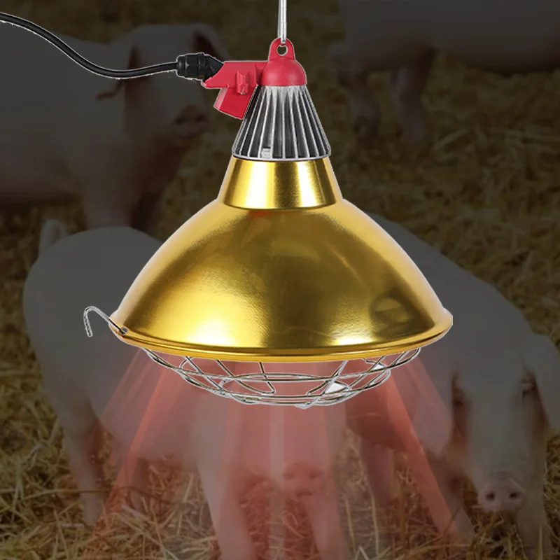 Классическая лампа для домашней птицы цыплят свиньи домашняя ферма куб 250 Вт 175 инфракрасные тепловые лампы оборудование животных тепловая