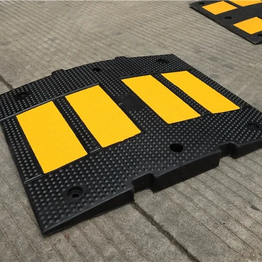 Traffic Speed Bumps Durable Road Humps for Improved Safety and Traffic Flow