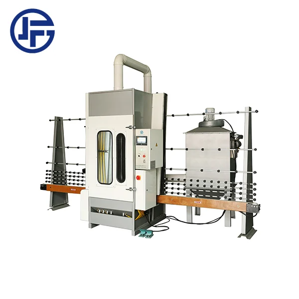 
JFP1600 PLC automatic glass sandblaster sandblasting machine with CE  (1600120807940)