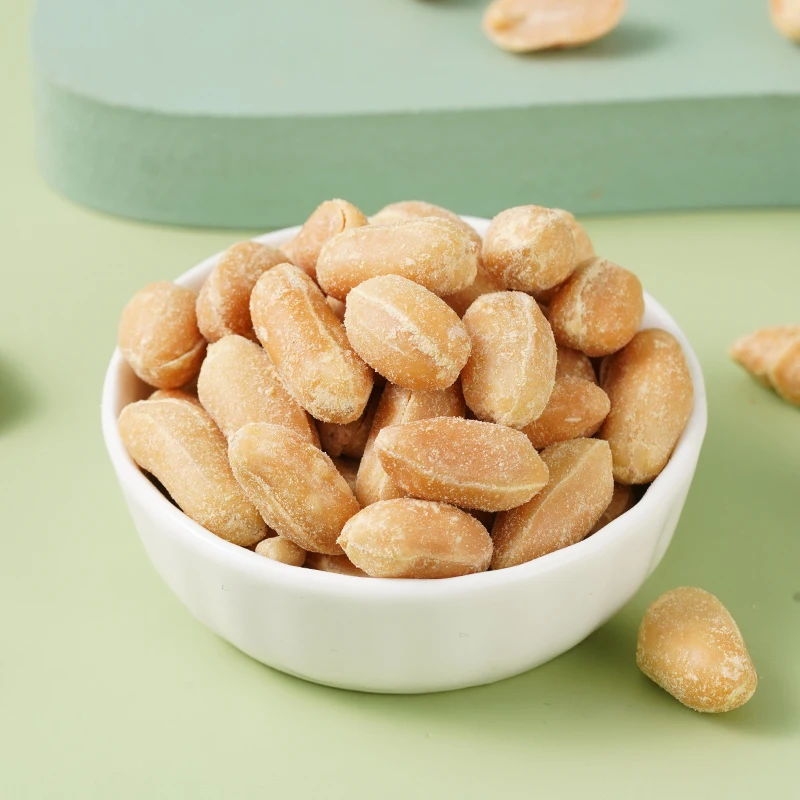 2 Nutritious Roasted Garlic  Coated Peanuts Nuts Snacks