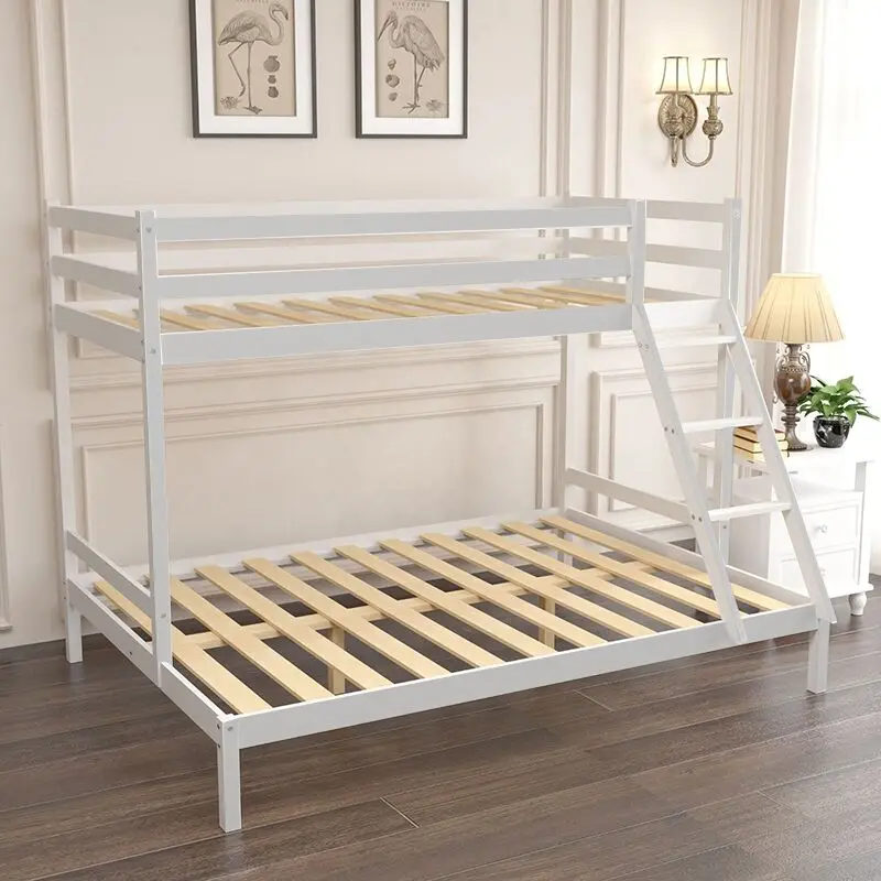 Cheap Price Kids Adults Solid Pine Wooden Bunk Bed