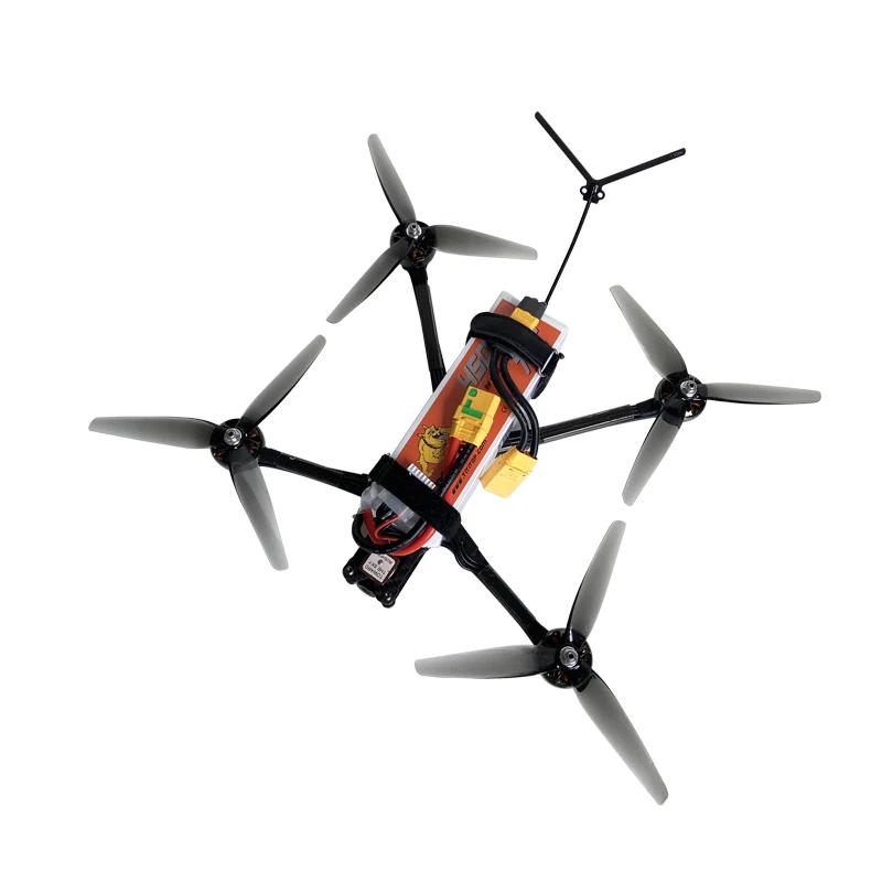 High definition digital image 7-inch long endurance FPV traversing aircraft rack equipped with camera and photography module set