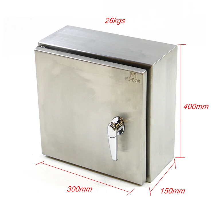 Wall Mounting Battery Box Outdoor Electrical Stainless Steel Control Panel Box