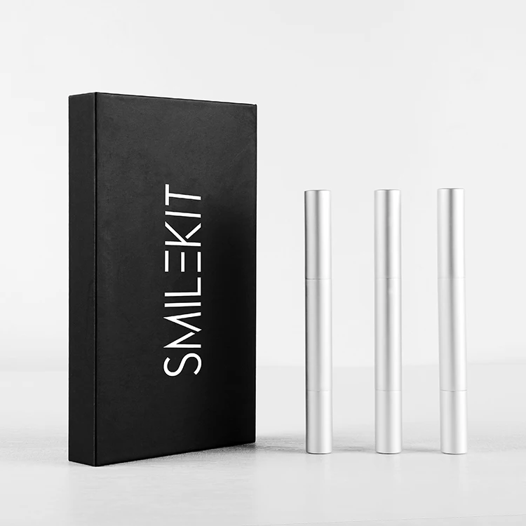 Cardboard Boxed Luxury 3ml Teeth Whitening Refill Gel Kits