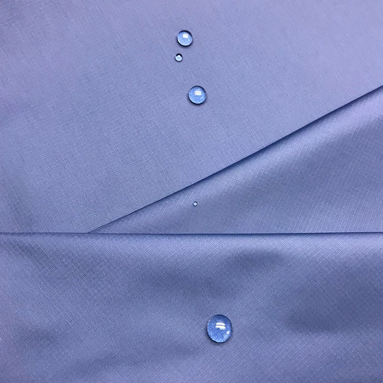 Recycled Nylon 30D * 30D 350T Waterproof Fabric for Jacket Clothing