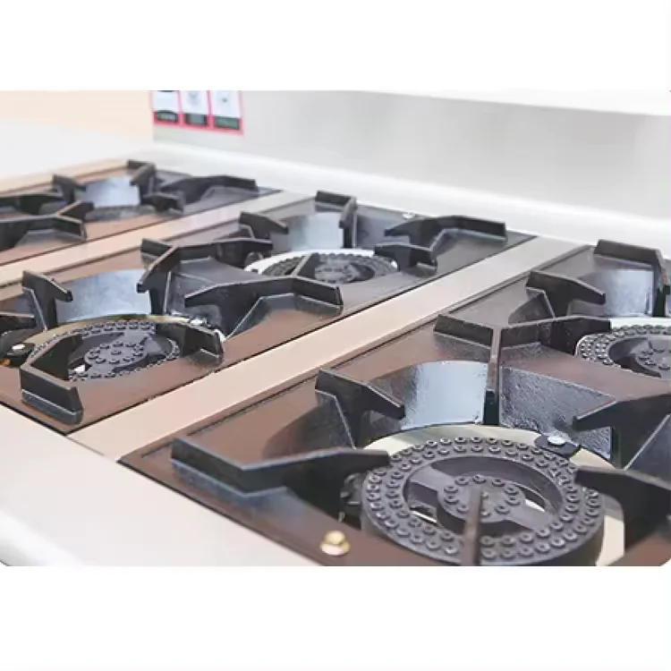 Lyroe Hot Sale Commercial Restaurant Freestanding 8 Burner Gas Range Griddle Plank Gas Cooking Commercial Gas Clay Pot Stove