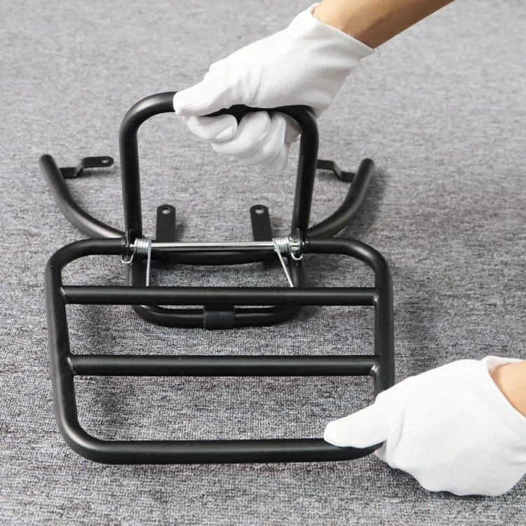 Borske Motorcycle Luggage Rack Scooter Rear Rack for Piaggio ZIP Rear Luggage Rack Accessories