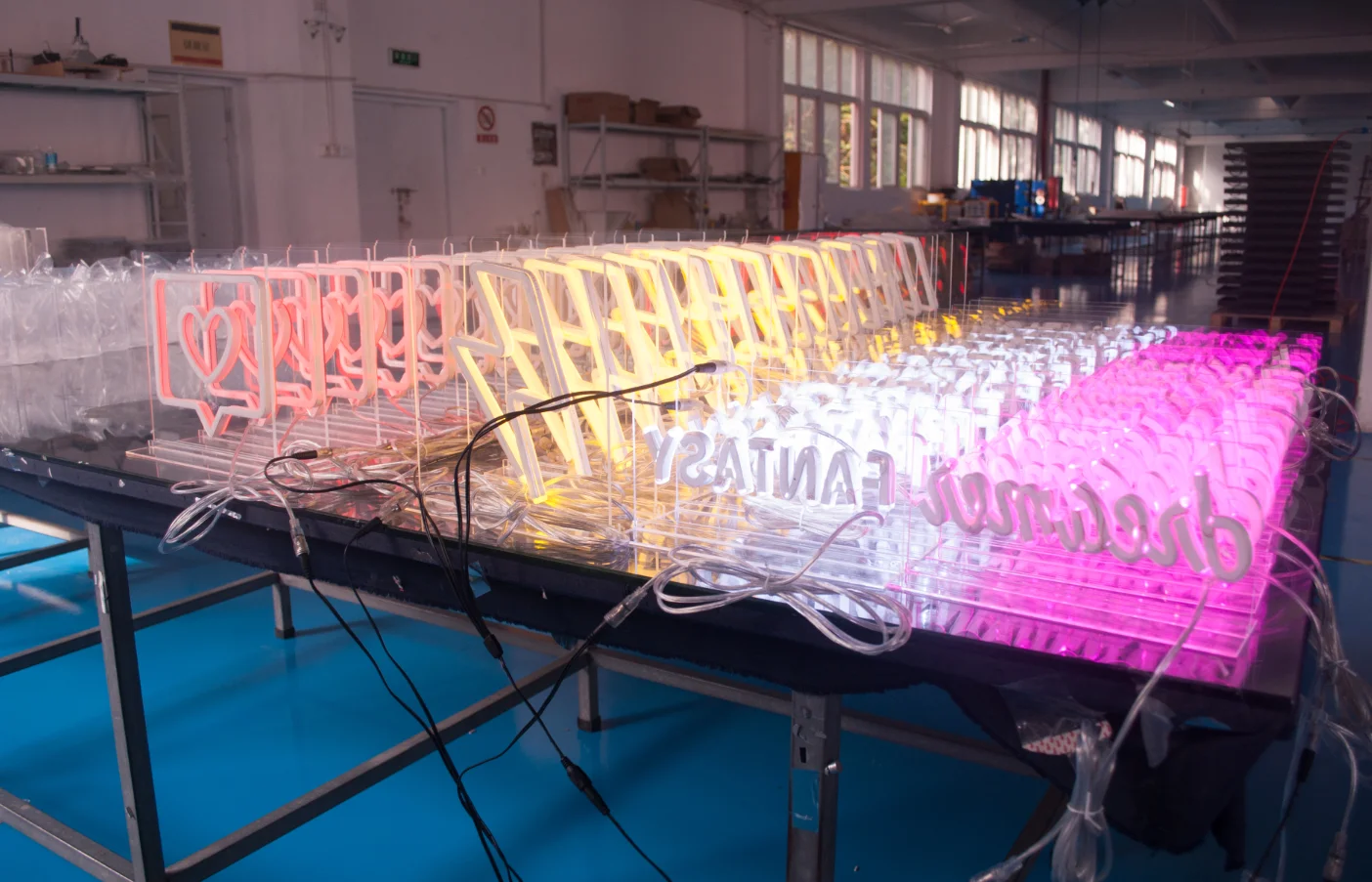 led neon lights happy birthday custom neon party sign flex 8mm 3d sign custom led lightning neon lights for wedding