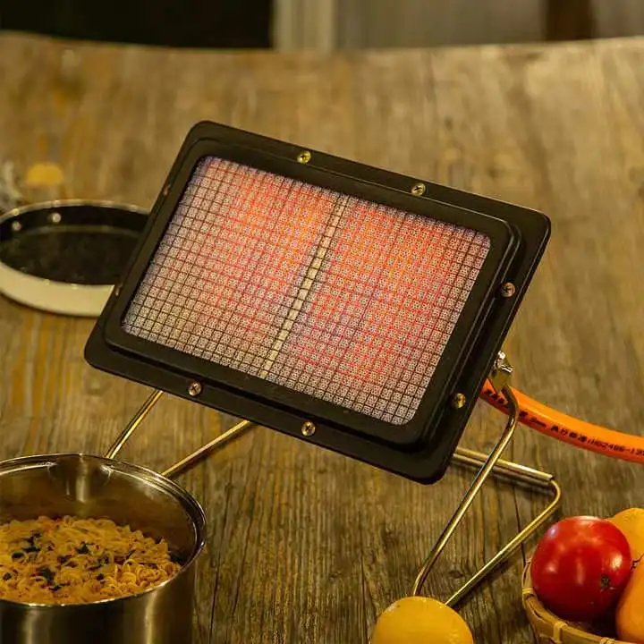 Good Quality Portable Mini Gas Heater Outdoor Tube Patio Propane Ceramic Plate Camping Gas Heater for Park