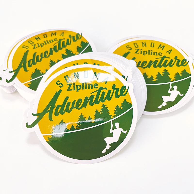 UV Protective Print Durable Brand Advertising Vinyl Sticker