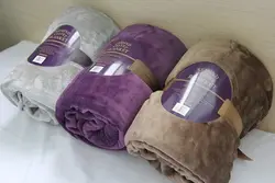 Flannel blanket Explosion Proof Flannel Solid Color Blanket Flannel