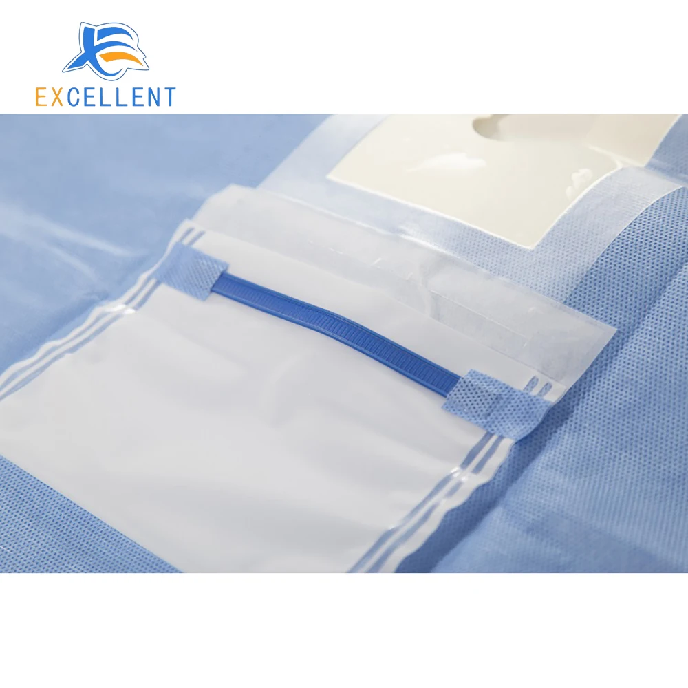 Medical Consumable Disposable Sterile Surgical Drape Surgical Ophthalmic Pack Eye Drapes (Thailand factory)