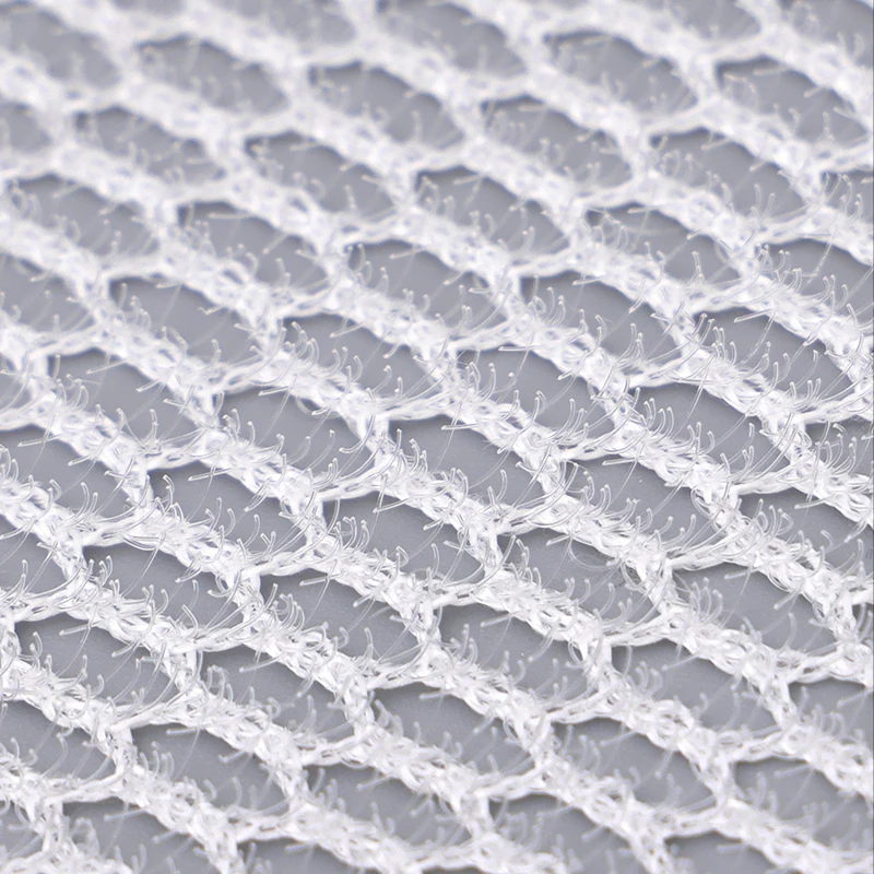 Custom Japanese Creative Bathroom Gap Cleaning Magic Brush Use 100 Polyester 3D Spacer Mesh Fabric Microfiber Cleaning Cloth