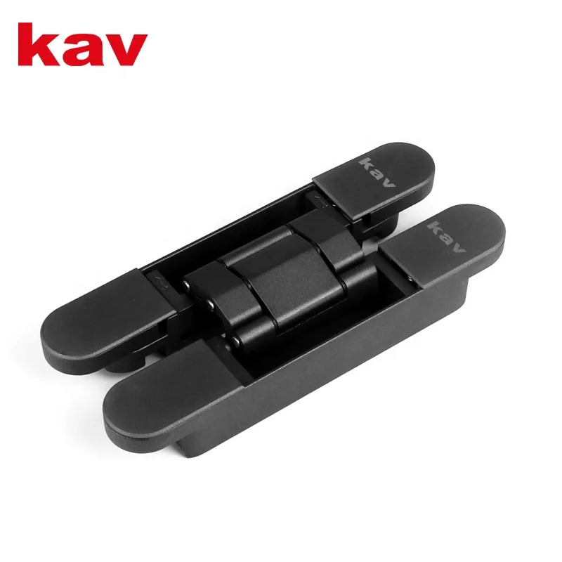 Сверхмощный 3d Регулируемый невидимый скрытый шарнир kav для мебельной двери