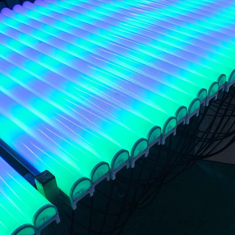 DMX Control Change Color Building Landscape Outdoor Linear Light RGB SMD Led Linear Light Bar