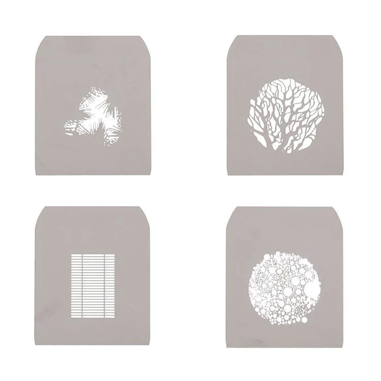 Набор Gobo для оптического тубуса, карты из нержавеющей стали