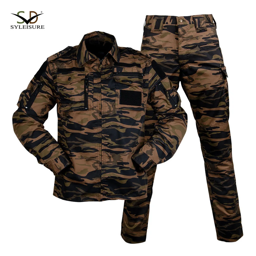 TC6535 high quality wholesale camouflage uniform for security guard