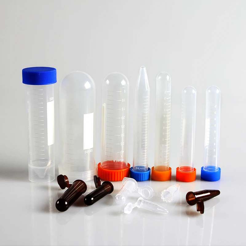 Large Supply centrifuge tubes  0.2 0.5 1.5 2 5 7 10 15 20 50 100ml